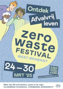 Poster van het Zero Waste Festival 2025