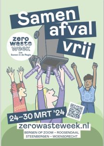 Poster van de Zero Waste Week 2024 