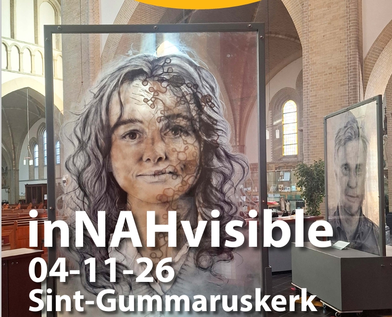 Afbeelding van de tentoonstelling in de Gummaruskerk
